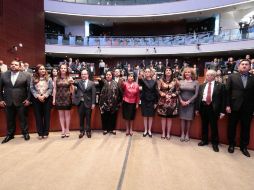 Según los dictámenes de los cuatro nombramientos señalan que irán a Sacramento, San Antonio, Denver y Miami. TWITTER / @senadomexicano