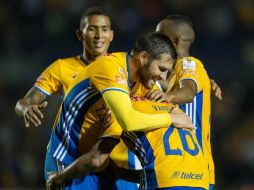 El segundo tanto fue obra del chileno Vargas. MEXSPORT / J. Ramírez