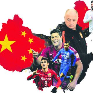 El balón rueda en chino