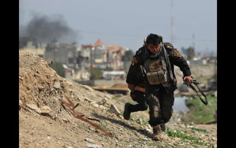 Soldados lograron hacerse con el control de la mitad este de Mosul en enero pasado. AFP / A. Al-Rubaye