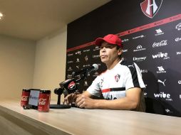 ''Hemos visto en algún momento una reacción de los árbitros algo fuera de lugar, en el pedir está el dar'', señala. TWITTER / @atlasfc