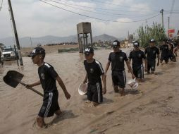 Las precipitaciones ponen en peligro los sectores agrícola, turístico y pesquero. AP / R. Abd
