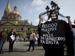 Diversos activistas en pro de la justicia se han manifestado en recientes años debido al aumento de inseguridad en la ciudad. EL INFORMADOR / ARCHIVO