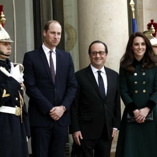 Guillermo y Catalina realizan visita en París