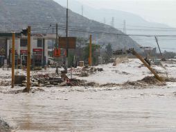 ‘‘Y si la reconstrucción cuesta más, tenemos los fondos para hacerlo’’ asegura el ministro de economía peruano. EFE / E. Arias