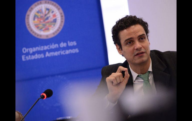 El secretario ejecutivo de la CIDH, Paulo Abrão pidió al Estado más celeridad al caso. EFE / D. Cima