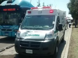El conductor de la ambulancia fue puesto a disposición de las autoridades para continuar con las indagatorias correspondientes. ESPECIAL /