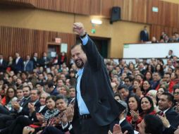 Manuel Cota Jiménez confía en su triunfo en las urnas con el apoyo de todos los sectores del Revolucionario Institucional. TWITTER / @ManuelCota