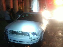 Fue necesario cerrar la vía a la circulación para realizar los tabajos correspondientes por parte de la unidad de bomberos. ESPECIAL / Bomberos Guadalajara