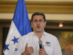 Rivera involucró en las bandas de droga al diputado Antonio Hernández, hermano del actual presidente, Juan Orlando Hernández (foto). AFP / O. Sierra
