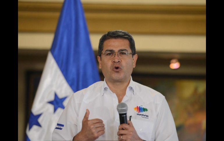 Rivera involucró en las bandas de droga al diputado Antonio Hernández, hermano del actual presidente, Juan Orlando Hernández (foto). AFP / O. Sierra