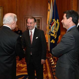 Raúl Cervantes se reúne con Jefferson Sessions en EU