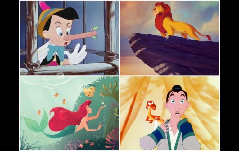 Pinocho, El rey león, La sirenita y Mulán son alguno de los proyectos que tiene Disney en puerta. ESPECIAL /