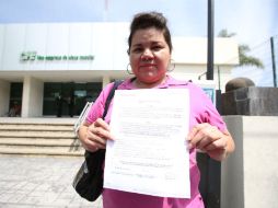 Mireya Escalante tuvo un corto circuito en su casa que disparó su cuenta de electricidad a 125 mil pesos. EL INFORMADOR / R. Tamayo