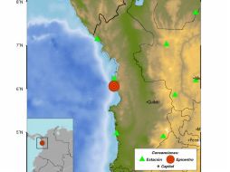 El movimiento telúrico se sitió con más intensidad en Barrancabermeja y Bucaramanga. ESPECIAL / SGC