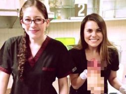 La cuenta donde Carolina Domínguez, @caritopocket, publicó la imagen el viernes pasado ya fue dada de baja. ESPECIAL /