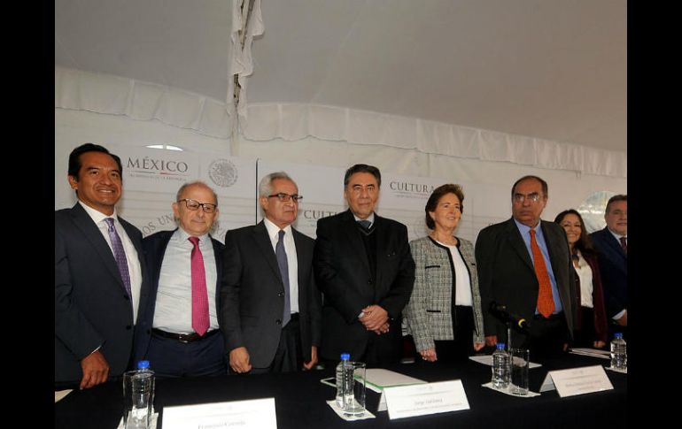 En conferencia de prensa, María Cristina García Cepeda, dio a conocer su programa de trabajo. TWITTER / @cultura_mx