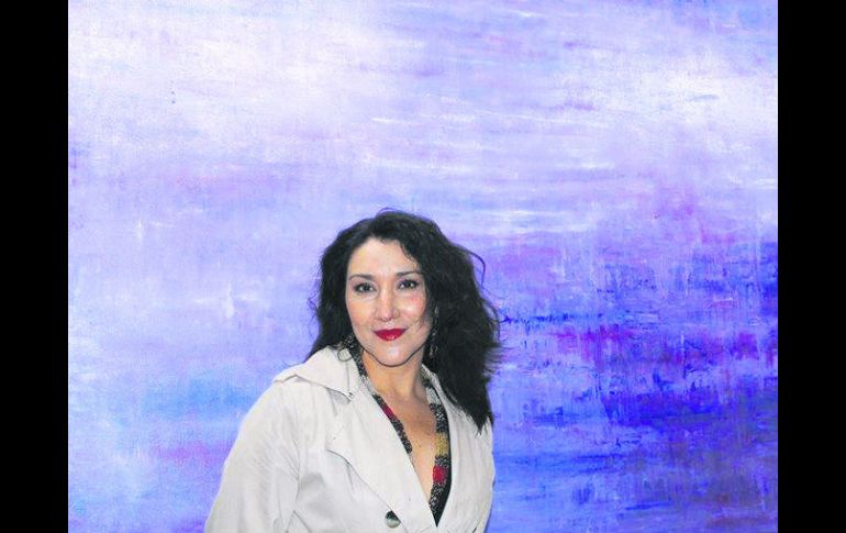 Artista. La pintora mostrará obra inédita en el Ex Convento del Carmen. ESPECIAL /