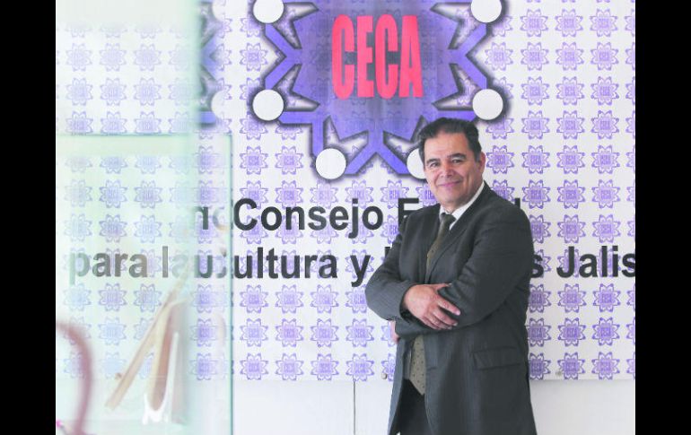 Efraín Franco. El presidente habla de los proyectos que tiene la dependencia a su cargo. EL INFORMADOR / E. Barrera