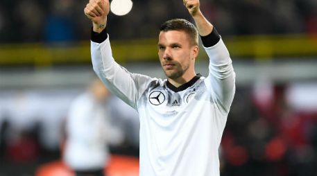Lukas Podolski jugó tres Copas del Mundo; fue campeón en Brasil 2014, de la mano de Joachim Low. AFP / M. Becker