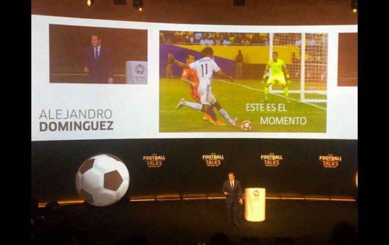 El videoarbitraje se ha utilizado en contadas ocasiones hasta ahora. TWITTER / @CONMEBOL