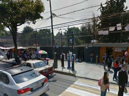 Los disparos se registraron cerca del plantel número 5 de la Escuela Nacional Preparatoria de la UNAM. ESPECIAL / Google Maps