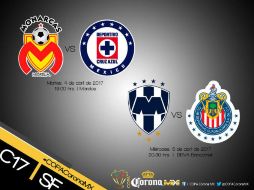 Monterrey jugará en el estadio BBVA Bancomer contra Guadalajara el próximo 5 de abril en punto de las 20:30 horas. ESPECIAL / copacorona.mx