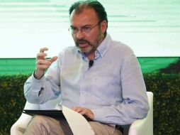 Videgaray menciona que la postura que fijarán pretende restablecer la democracia en Venezuela. SUN / Y. Xolalpa