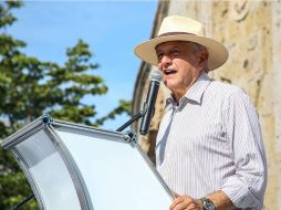 Manuel López Obrador remarcó que en el caso de ganar la presidencia en el 2018 no utilizará al Ejército para reprimir a los mexicanos. EL INFORMADOR / ARCHIVO