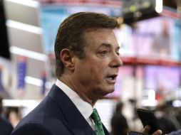 Manafort trabajó como director de campaña del magnate ‘sin salario’ entre marzo y agosto de 2016. AP / M. Rourke