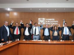 Los postulados fueron presentados ante los integrantes del órgano del blanquiazul. TWITTER / @AccionNacional