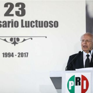 Priistas recuerdan a Colosio a 23 años de su asesinato