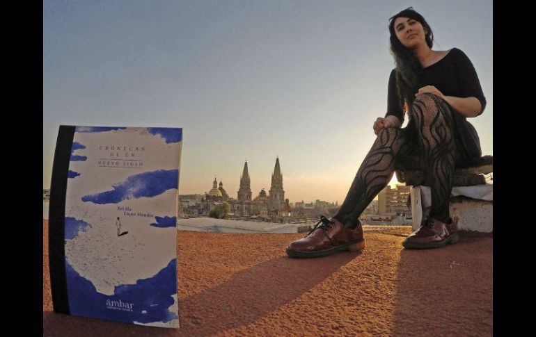 Carla Xel-Ha López. Es la primera publicación de la poeta con la editorial Ámbar. EL INFORMADOR / A. Camacho
