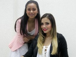 Ximena y María Fernanda. Vocalistas de la Sonora Santanera de Carlos Colorado. EL INFORMADOR / M. Vargas