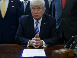 ''Este es un gran día (...) y un momento histórico para América del Norte y la independencia energética'', dijo el mandatario. AP / E. Vucci