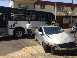 Los lesionados sólo son valorados por los servicios médicos y no requirieron del traslado para su atención. ESPECIAL / Bomberos de Guadalajara
