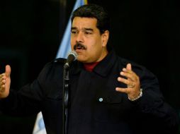 Maduro agradeció a ambos mandatarios las palabras ‘respetuosas y alentadoras por el buen devenir’. AFP / ARCHIVO