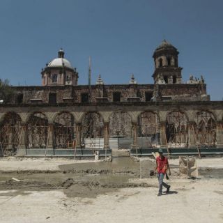 Obra preventiva daña el Templo de San Francisco