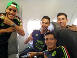 El Tri tomará un vuelo a Puerto España, donde está previsto llegue aproximadamente a las 22:30. TWITTER / @miseleccionmx