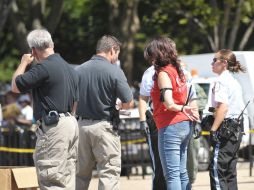 La mayor parte de la gente fue inspeccionada mientras era escoltada en el autobús. NTX / ARCHIVO