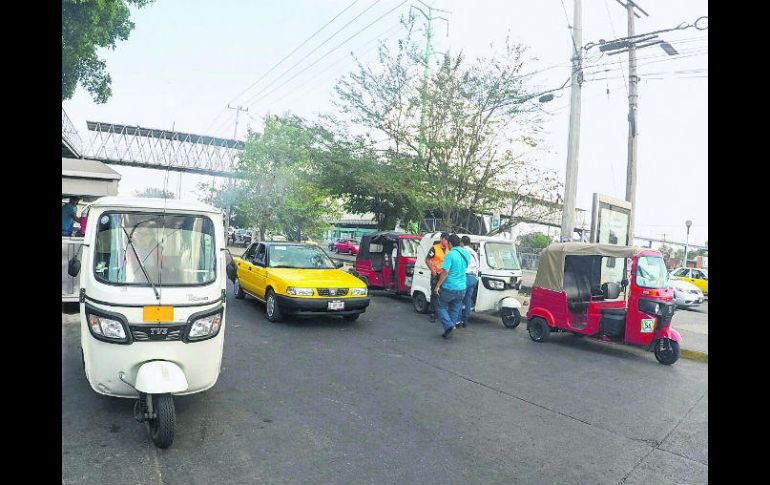 Hoy se realizan más de 100 mil viajes al día en mototaxi; la mitad de los que hay en taxi convencional. EL INFORMADOR / A. Camacho