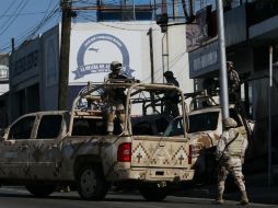 El Ejército mexicano se vio en la necesidad de enviar más efectivos y unidades para rescatar a sus compañeros. NTX / ARCHIVO