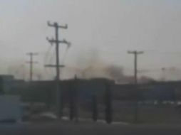 Aseveró que el fuego se registró por colchones que arrojaron a los ingresos de los túneles. YOUTUBE / TV1