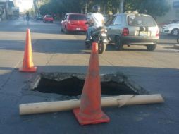 El Siapa estima que de no presentarse ningún contratiempo, las labores de reparación terminarán el miércoles 29 de marzo. FACEBOOK / Siapa Gdl