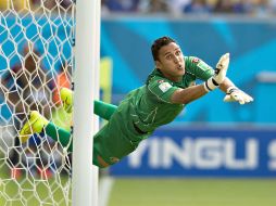 'Keylor viene del Levante, donde fue el mejor portero de España', dice Marín. MEXSPORT / ARCHIVO
