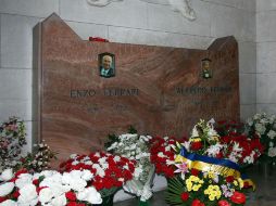 La tumba de Ferrari es visitada por apasionados del automovilismo de todo el mundo. AP / E. Baracchi