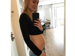 Bar Refaeli anunció en su cuenta de Instagram que será mamá por segunda vez. INSTAGRAM / barrefaeli