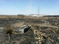 El cadáver fue localizado en un predio ubicado a la altura del Periférico Nuevo y la Calle Las Vías. ESPECIAL /