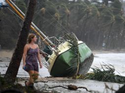 Proserpine fue una de las zonas más afectadas, junto con la localidad turística de Airlie Beach. EFE / D. Peled