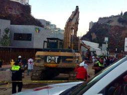 Autoridades municipales informaron que la obra pertenece a la Secretaría de Comunicaciones y Transportes. TWITTER / @CruzRojaEM